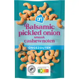 Albert Heijn AH Balsamic pickled onion cashewnoten aanbieding