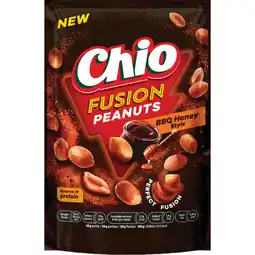 Albert Heijn Chio Fusion peanuts BBQ honey style aanbieding