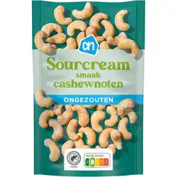 Albert Heijn AH Sourcream cashewnoten ongezouten aanbieding