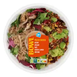 Albert Heijn AH Saladbowl pulled chicken aanbieding