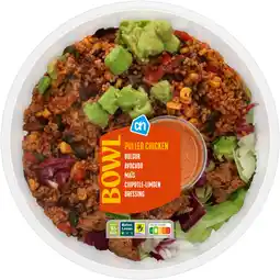 Albert Heijn AH Saladbowl pulled chicken aanbieding