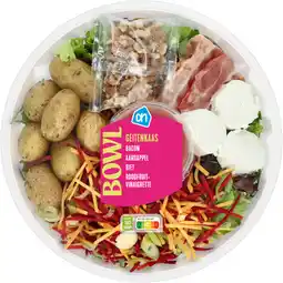 Albert Heijn AH Saladbowl geitenkaas bacon aanbieding