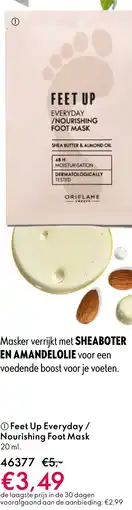 Oriflame Feet Up Everyday / Nourishing Foot Mask aanbieding