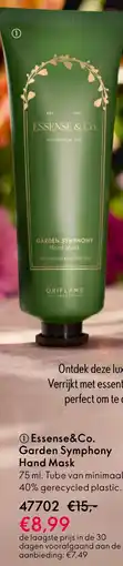 Oriflame Essense&Co. Garden Symphony Hand Mask aanbieding