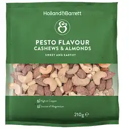 Holland & Barrett Holland & Barrett Pesto Cashews & Almonds - 210g aanbieding
