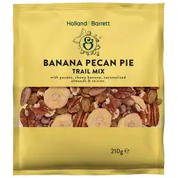 Holland & Barrett Holland & Barrett Banana Pecan Trail Mix - 210g aanbieding