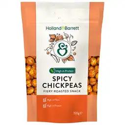 Holland & Barrett Holland & Barrett Spicy Chickpeas - 150g aanbieding