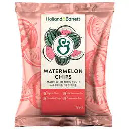 Holland & Barrett Holland & Barrett Watermelon Chips - 18g aanbieding