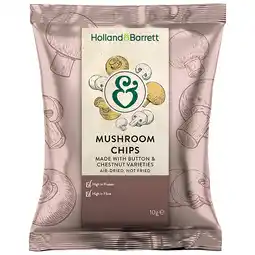 Holland & Barrett Holland & Barrett Mushroom Chips - 10g aanbieding