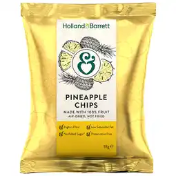 Holland & Barrett Holland & Barrett Pineapple Chips - 18g aanbieding
