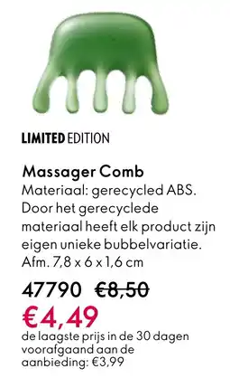 Oriflame Massager Comb aanbieding