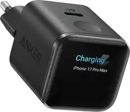 Coolblue Anker Nano Oplader 45W Power Delivery Zwart aanbieding