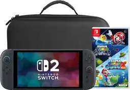 Coolblue Nintendo Switch 2 + Super Mario Galaxy 1+2 + BlueBuilt Travelcase aanbieding