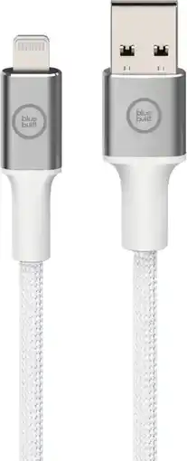 Coolblue BlueBuilt Usb A naar Lightning Kabel 3m Nylon Wit aanbieding