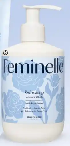 Oriflame Feminelle Refreshing Intimate Wash with Rose Water aanbieding