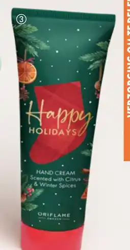 Oriflame Happy Holidays Hand Cream Scented with Citrus & Winter Spices aanbieding