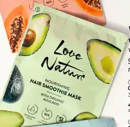 Oriflame Love Nature Nourishing Hair Smoothie Mask with Organic Avocado aanbieding