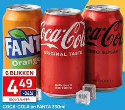 Butlon Coca-cola en Fanta aanbieding