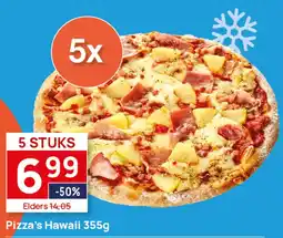 Butlon Pizza's Hawaii aanbieding