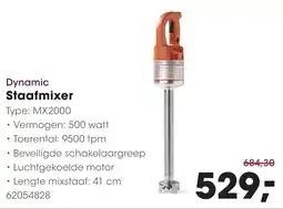 HANOS Dynamic Staafmixer aanbieding
