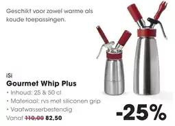 HANOS ISi Gourmet Whip Plus aanbieding