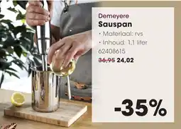 HANOS Demeyere Sauspan aanbieding