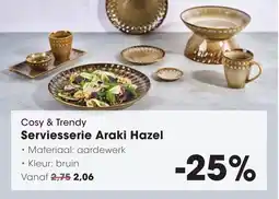 HANOS Cosy & Trendy Serviesserie Araki Hazel aanbieding