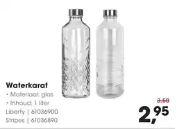 HANOS Waterkaraf aanbieding