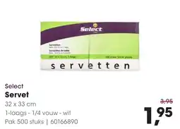 HANOS Select Servet aanbieding