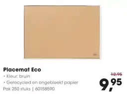 HANOS Placemat Eco aanbieding