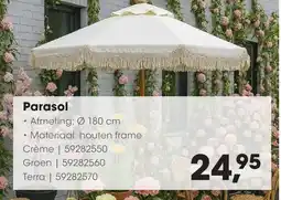 HANOS Parasol aanbieding