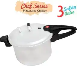 Bol.com Snelkookpan (Chef Pressure Cooker-5ltr) - Geschikt voor alle warmtebronnen aanbieding