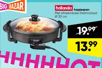 Big Bazar Hollandia Hapjespan aanbieding