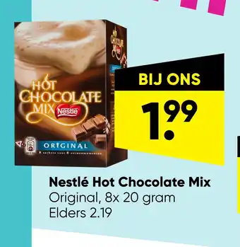 Big Bazar Nestlé Hot Chocolate Mix aanbieding