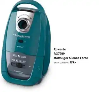 Blokker Rowenta RO7769 stofzuiger Silence Force aanbieding