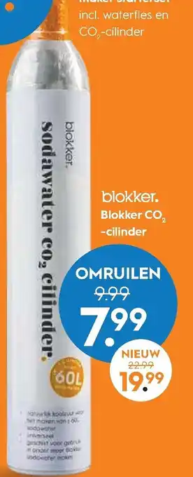 Blokker blokker. Blokker CO, -cilinder aanbieding