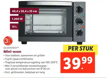 Lidl Mini-oven aanbieding