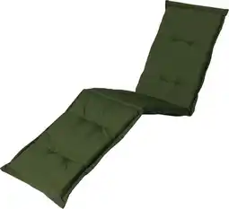 Intratuin Madison ligbedkussen Panama groen 200 x 65 x 7 cm aanbieding