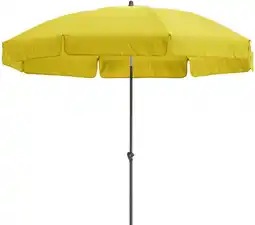 Intratuin Intratuin parasol Haiti geel 80+UV D 200 cm gerecycled aanbieding