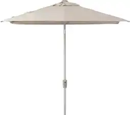 Intratuin Intratuin parasol Balcony beige 80+UV 203 x 119 cm aanbieding