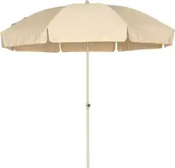 Intratuin Intratuin parasol Haiti beige 80+UV D 200 cm aanbieding