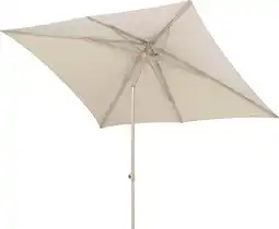 Intratuin Intratuin parasol Bora beige 50+UV D 250 x 200 cm aanbieding