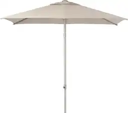 Intratuin Intratuin parasol Balcony beige 80+UV 212 x 151 cm aanbieding