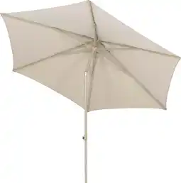 Intratuin Intratuin parasol Bora beige 50+UV D 250 cm aanbieding