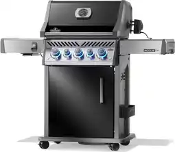 Intratuin Napoleon gasbarbecue met achter- en zijbrander met spit Rogue PRO-S 425 140 x 64 x 123 cm aanbieding