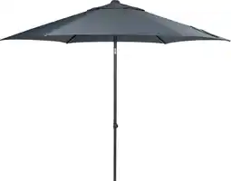 Intratuin Intratuin parasol Tobago grijs 80+UV D 300 cm aanbieding