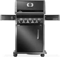 Intratuin Napoleon gasbarbecue met achter- en zijbrander met spit Rogue 65,3 x 140 x 123 cm aanbieding