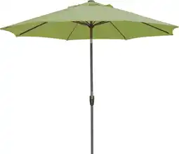 Intratuin Intratuin parasol Trinidad groen 80+UV D 300 cm gerecycled aanbieding
