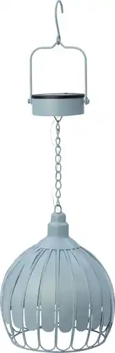 Intratuin Intratuin solar hanglamp Mia blauw D 20 H 57 cm aanbieding