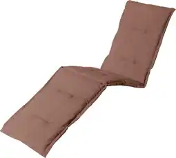Intratuin Madison ligbedkussen Panama bruin 200 x 65 x 6 cm aanbieding